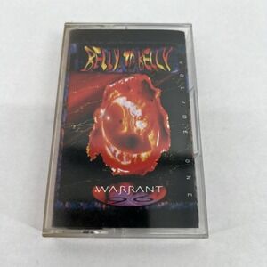 1996 Warrant 96 Belly to Belly Cassette Tape Rock N Roll